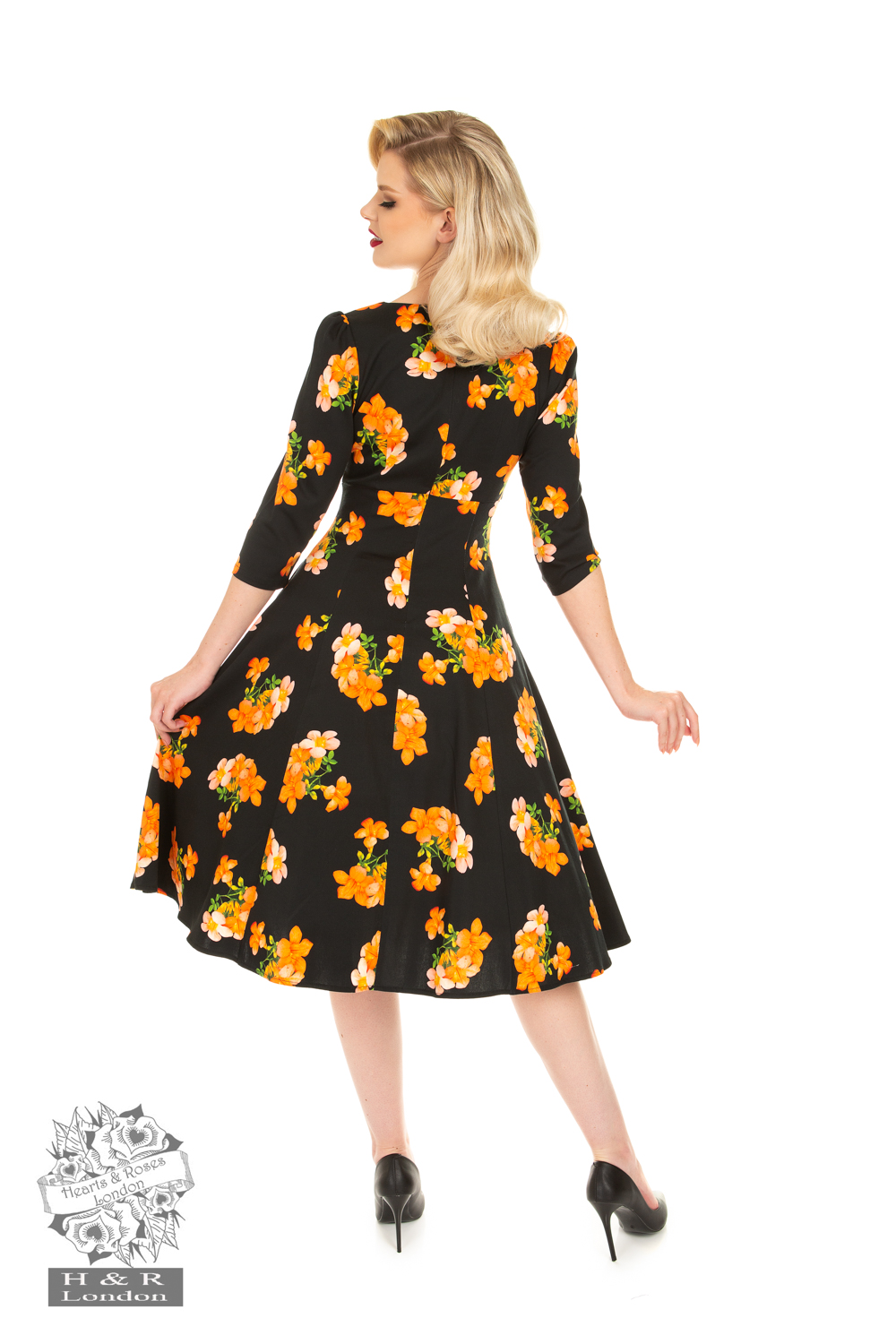 Dolly Floral Swing Dress